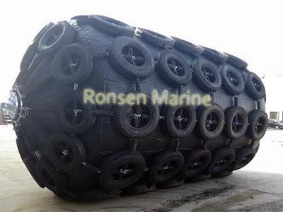 Netted Foam Filled Floating Fenders-RONSEN MARINE